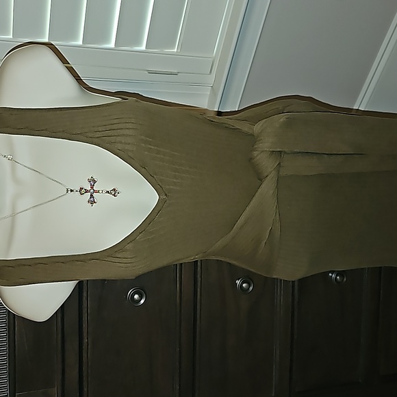 Good  American Rib Knit Tie waist dress - Picture 2 of 6